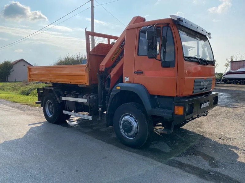 MAN LE 18-280 , 4X4 , Tipper , Palfinger PK 9501 - Kallurauto, Kraanaga veoauto: pilt 5 MAN LE 18-280 , 4X4 , Tipper , Palfinger PK 9501 - Kallurauto, Kraanaga veoauto: pilt 5