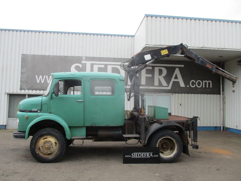 Mercedes-Benz 710 , 4x4 , Crane Hiab 5501 - Kraanaga veoauto: pilt 2 Mercedes-Benz 710 , 4x4 , Crane Hiab 5501 - Kraanaga veoauto: pilt 2