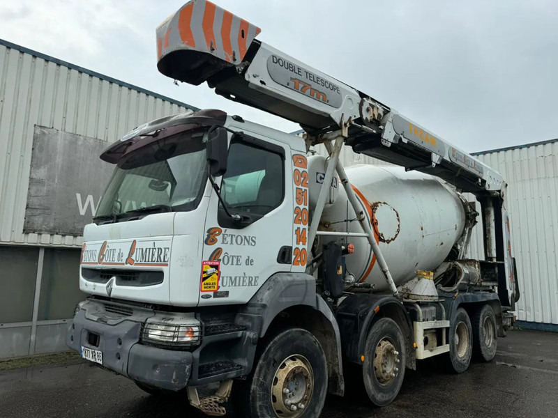 Autobetoonisegisti Renault Kerax 420 DCI, 8X4, Spring Suspenssion, Mixer with conveyor: pilt 1