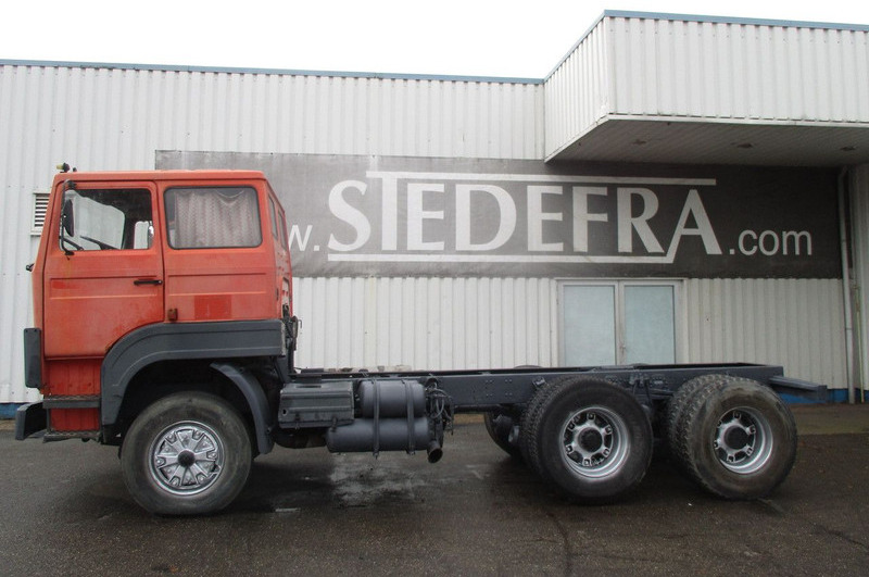 Volvo F7 , 6x4 , Manual , Euro 1 , Telma Retarder , Spring suspension - Kabiinišassiiga veoauto: pilt 2 Volvo F7 , 6x4 , Manual , Euro 1 , Telma Retarder , Spring suspension - Kabiinišassiiga veoauto: pilt 2