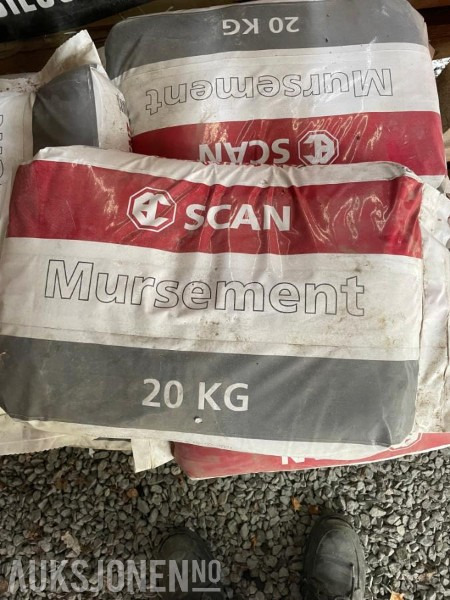 10 sekker Scan mursement à 20 kg - Ehitusseade: pilt 1 10 sekker Scan mursement à 20 kg - Ehitusseade: pilt 1