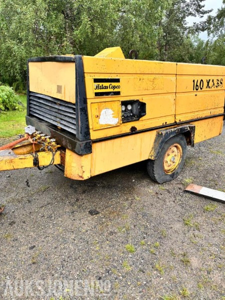 1900 Atlas Copco 160 XASS kompressor - Ehitusseade: pilt 2 1900 Atlas Copco 160 XASS kompressor - Ehitusseade: pilt 2