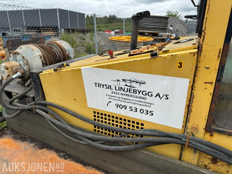 1974 Bombardier MM74 Muskeg med vinsj og lunnebom - Ehitusseade: pilt 4 1974 Bombardier MM74 Muskeg med vinsj og lunnebom - Ehitusseade: pilt 4
