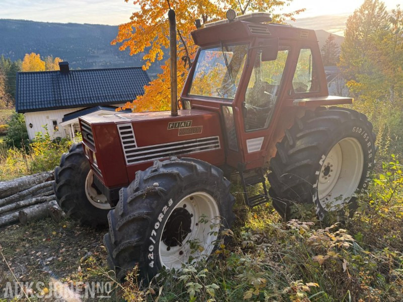 1980 Fiat 880 m/Turbo, nylig oppusset - Traktor: pilt 1 1980 Fiat 880 m/Turbo, nylig oppusset - Traktor: pilt 1