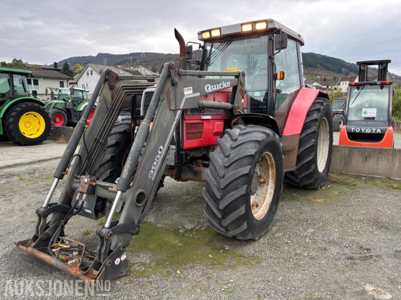 1996 Massey Ferguson 6180. Quicke Q950 Frontlaster - Traktor: pilt 1 1996 Massey Ferguson 6180. Quicke Q950 Frontlaster - Traktor: pilt 1
