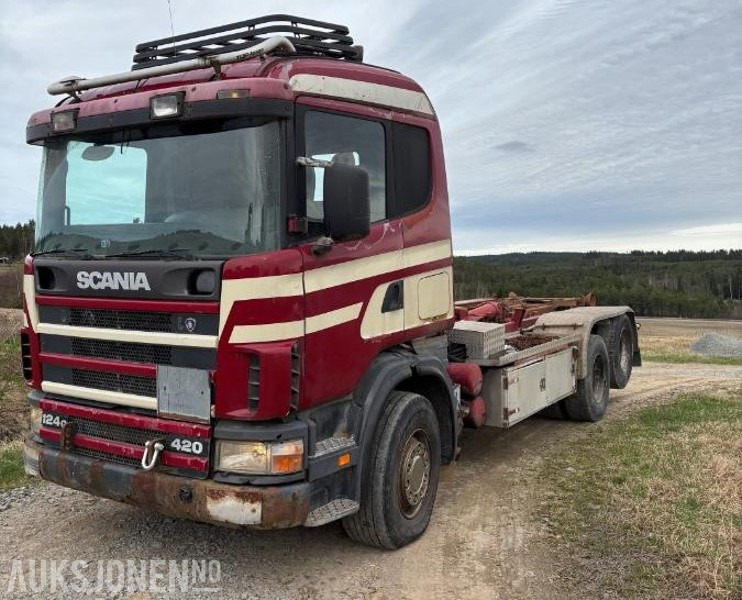 1999 Scania R-serie R124 KROKLØFT - Konkstõstukiga veoauto: pilt 1 1999 Scania R-serie R124 KROKLØFT - Konkstõstukiga veoauto: pilt 1