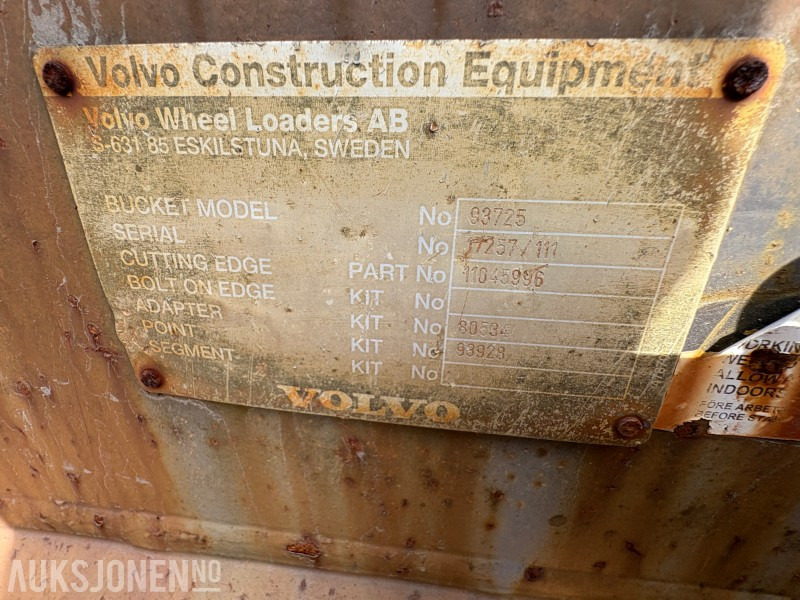 Rataslaadur 2002 Volvo L150E - 15 177 motortimer - leveres med ny sertifisering: pilt 7