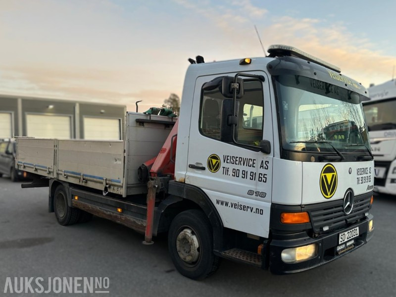 2004 Mercedes-Benz Atego 818/36 AT – Planbil med Fassi F60 kran – EU-godkjent til 02/2026 – Kjørbar - Kraanaga veoauto: pilt 3 2004 Mercedes-Benz Atego 818/36 AT – Planbil med Fassi F60 kran – EU-godkjent til 02/2026 – Kjørbar - Kraanaga veoauto: pilt 3