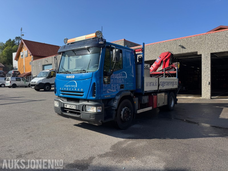 2005 Iveco Eurocargo - Kranbil - HMF1320 K4 kran - Kraanaga veoauto: pilt 1 2005 Iveco Eurocargo - Kranbil - HMF1320 K4 kran - Kraanaga veoauto: pilt 1