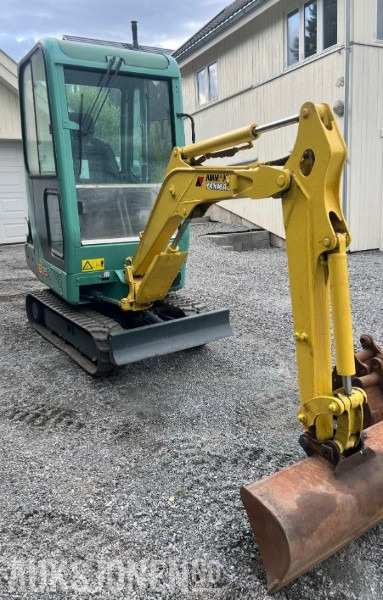 Miniekskavaator 2005 Minigraver - Yanmar B15-3, MVA FRI: pilt 6