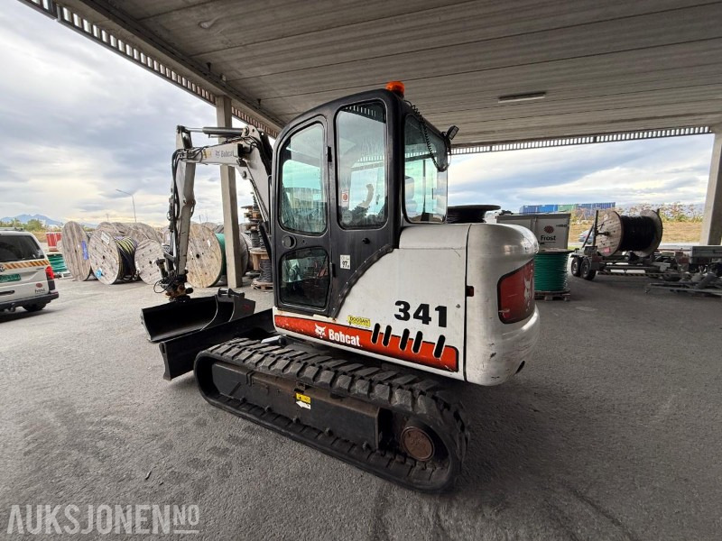 2010 Bobcat 341G Gravemaskin - 2 Skuffer - Engcon tiltrotator - Sertifisert - 6129T - Ekskavaator: pilt 2 2010 Bobcat 341G Gravemaskin - 2 Skuffer - Engcon tiltrotator - Sertifisert - 6129T - Ekskavaator: pilt 2