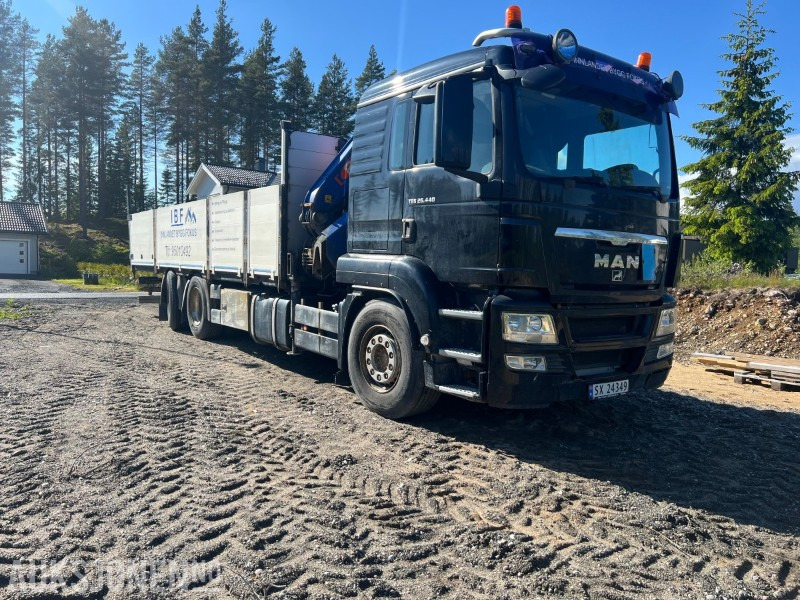 2010 MAN TGS 26.440 KRANBIL PM 22SP KRAN MED FJERNKONTROLL - Kraanaga veoauto: pilt 3 2010 MAN TGS 26.440 KRANBIL PM 22SP KRAN MED FJERNKONTROLL - Kraanaga veoauto: pilt 3
