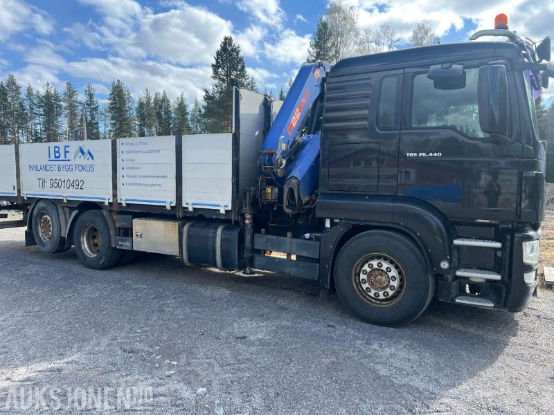 2010 MAN TGS 26.440 KRANBIL PM 22SP KRAN MED FJERNKONTROLL - Kraanaga veoauto: pilt 4 2010 MAN TGS 26.440 KRANBIL PM 22SP KRAN MED FJERNKONTROLL - Kraanaga veoauto: pilt 4