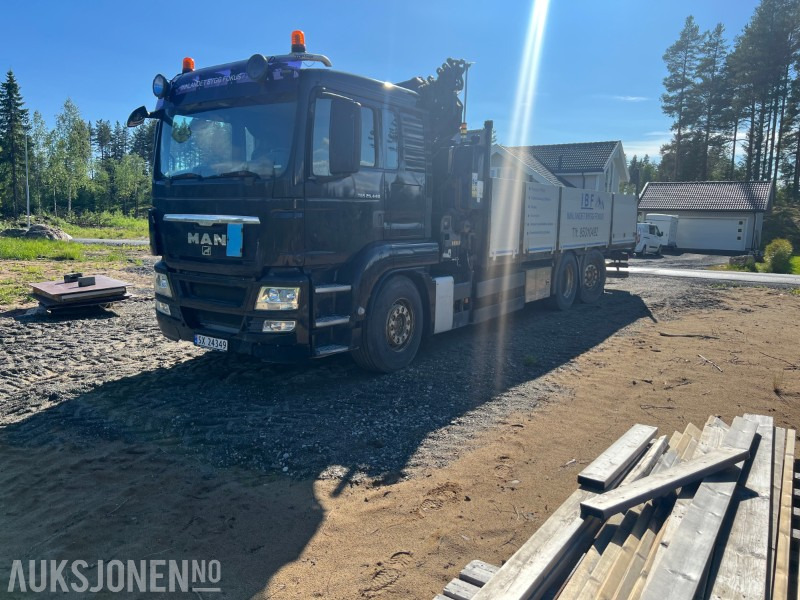 2010 MAN TGS 26.440 KRANBIL PM 22SP KRAN MED FJERNKONTROLL - Kraanaga veoauto: pilt 1 2010 MAN TGS 26.440 KRANBIL PM 22SP KRAN MED FJERNKONTROLL - Kraanaga veoauto: pilt 1