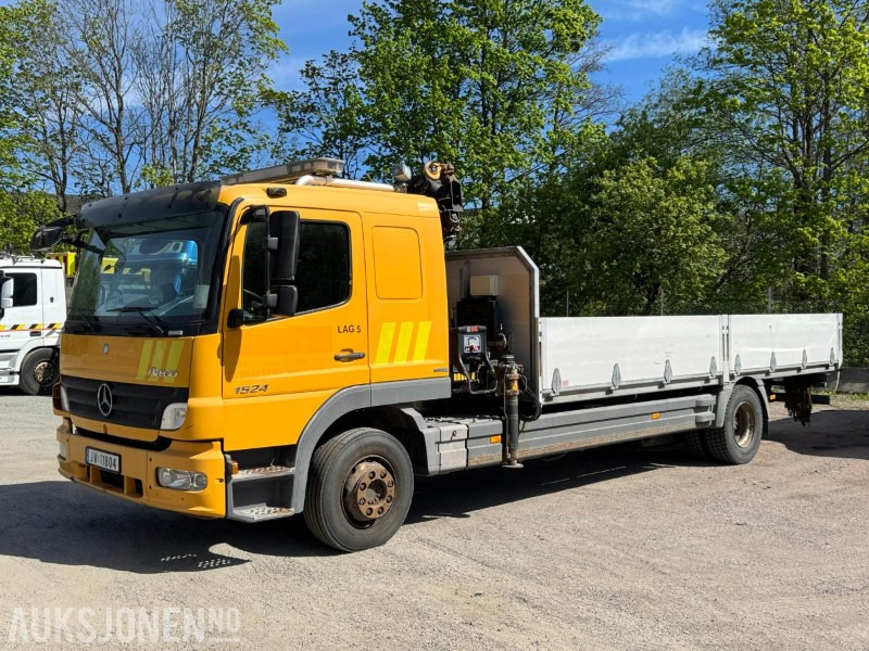 2010 Mercedes-Benz 1524L/54AT Kranbil / HIAB / EU-godkjent - Kraanaga veoauto: pilt 1 2010 Mercedes-Benz 1524L/54AT Kranbil / HIAB / EU-godkjent - Kraanaga veoauto: pilt 1