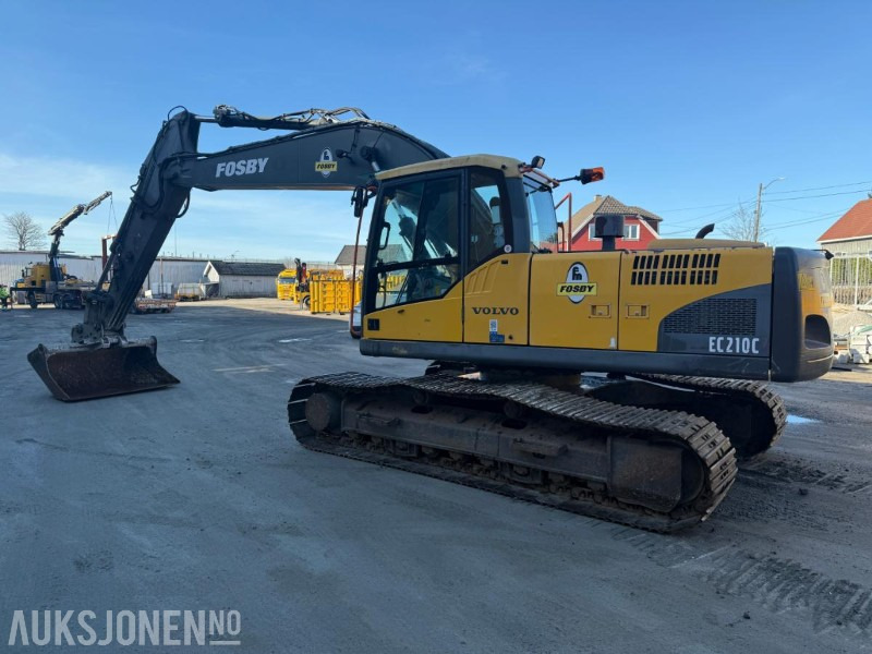2010 Volvo EC210C BELTEGRAVER. - Ekskavaator: pilt 5 2010 Volvo EC210C BELTEGRAVER. - Ekskavaator: pilt 5
