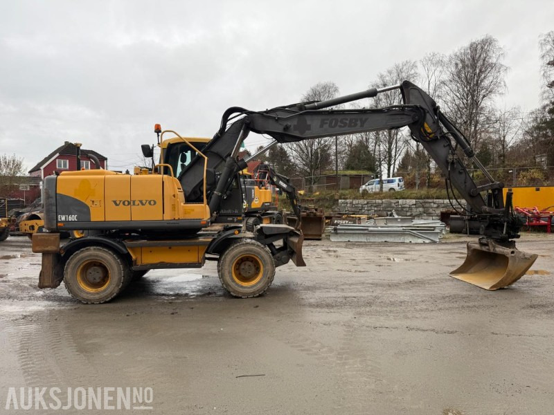 2010 Volvo EW160C HJULGRAVER STEELWRIST X20 TILTROTATOR SERVICEHISTORIKK. - Ekskavaator: pilt 4 2010 Volvo EW160C HJULGRAVER STEELWRIST X20 TILTROTATOR SERVICEHISTORIKK. - Ekskavaator: pilt 4