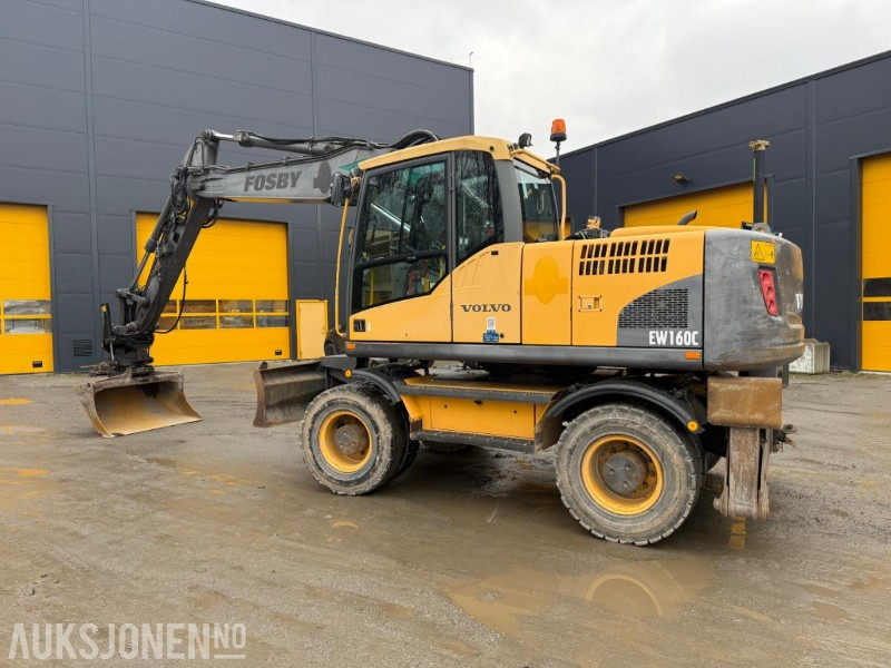 2010 Volvo EW160C HJULGRAVER STEELWRIST X20 TILTROTATOR SERVICEHISTORIKK. - Ekskavaator: pilt 5 2010 Volvo EW160C HJULGRAVER STEELWRIST X20 TILTROTATOR SERVICEHISTORIKK. - Ekskavaator: pilt 5