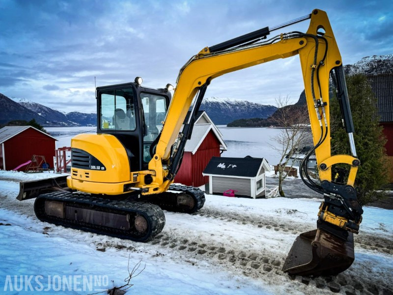 2011 Cat 305.5D CR - 5,5 tonns gravemaskin - Tiltrotator - Pusskuffe - Graveskuff - Smalskuffe - Nylig sertifisert - Miniekskavaator: pilt 3 2011 Cat 305.5D CR - 5,5 tonns gravemaskin - Tiltrotator - Pusskuffe - Graveskuff - Smalskuffe - Nylig sertifisert - Miniekskavaator: pilt 3