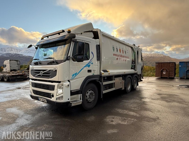 2011 Volvo FM330 6X2 Komprimatorbil 22M3 - Strøere - Baklaster - 353908KM - Prügiauto: pilt 1 2011 Volvo FM330 6X2 Komprimatorbil 22M3 - Strøere - Baklaster - 353908KM - Prügiauto: pilt 1