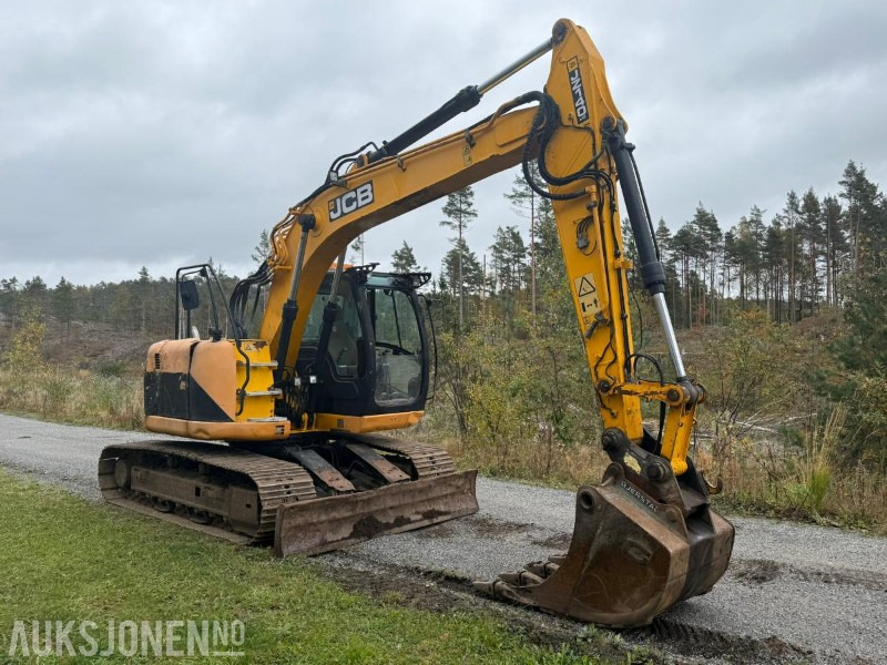 2012 JCB JZ140LCD Gravemaskin m/ Gjerstad Graveskuff - Ekskavaator: pilt 4 2012 JCB JZ140LCD Gravemaskin m/ Gjerstad Graveskuff - Ekskavaator: pilt 4