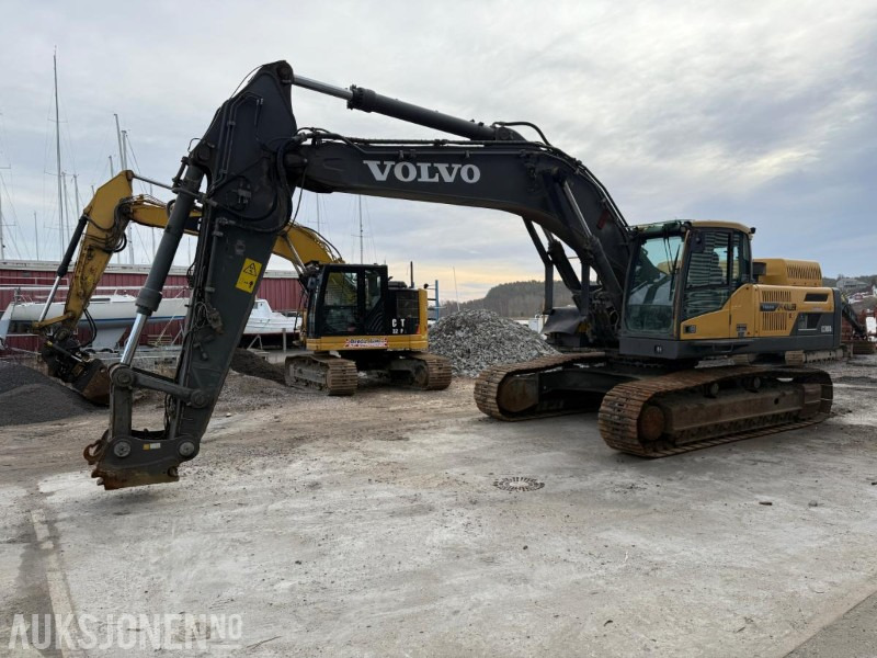 2012 Volvo EC380DL BELTEGRAVER 2 SKUFFER. - Ekskavaator: pilt 1 2012 Volvo EC380DL BELTEGRAVER 2 SKUFFER. - Ekskavaator: pilt 1
