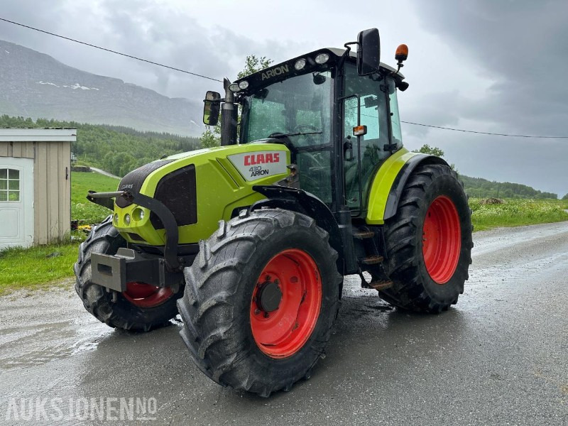 2013 Claas Arion 430 TRAKTOR MED FRONTLESSEAPPARAT - 5619 Timer - Traktor: pilt 1 2013 Claas Arion 430 TRAKTOR MED FRONTLESSEAPPARAT - 5619 Timer - Traktor: pilt 1