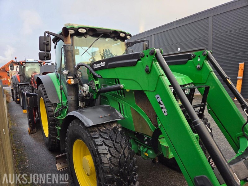 2013 John Deere 6210 R 4x4 traktor med laster - Traktor: pilt 4 2013 John Deere 6210 R 4x4 traktor med laster - Traktor: pilt 4