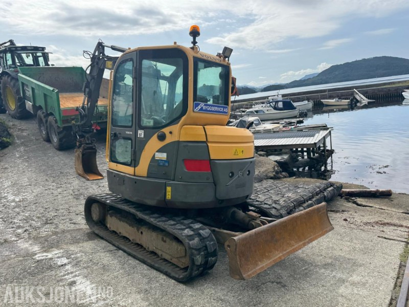 2013 Volvo ECR58 - Gravemaskin - Tiltrotator - 3. Skuffer - Sertifisert - Timer: 6477 - Miniekskavaator: pilt 3 2013 Volvo ECR58 - Gravemaskin - Tiltrotator - 3. Skuffer - Sertifisert - Timer: 6477 - Miniekskavaator: pilt 3