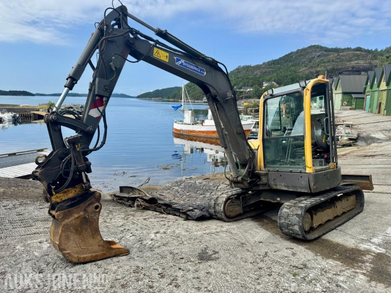 2013 Volvo ECR58 - Gravemaskin - Tiltrotator - 3. Skuffer - Sertifisert - Timer: 6477 - Miniekskavaator: pilt 1 2013 Volvo ECR58 - Gravemaskin - Tiltrotator - 3. Skuffer - Sertifisert - Timer: 6477 - Miniekskavaator: pilt 1