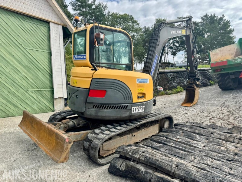 2013 Volvo ECR58 - Gravemaskin - Tiltrotator - 3. Skuffer - Sertifisert - Timer: 6477 - Miniekskavaator: pilt 4 2013 Volvo ECR58 - Gravemaskin - Tiltrotator - 3. Skuffer - Sertifisert - Timer: 6477 - Miniekskavaator: pilt 4