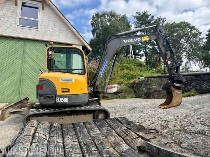 2013 Volvo ECR58 - Gravemaskin - Tiltrotator - 3. Skuffer - Sertifisert - Timer: 6477 - Miniekskavaator: pilt 5 2013 Volvo ECR58 - Gravemaskin - Tiltrotator - 3. Skuffer - Sertifisert - Timer: 6477 - Miniekskavaator: pilt 5
