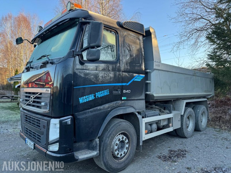 2013 Volvo FH540 6X4 MAUR DUMPER TIPP HYDRAULIKK EU OK 11.2026 - Kallurauto: pilt 1 2013 Volvo FH540 6X4 MAUR DUMPER TIPP HYDRAULIKK EU OK 11.2026 - Kallurauto: pilt 1