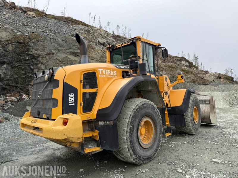 2013 Volvo L150G hjullaster - spakstyring - video - Rataslaadur: pilt 4 2013 Volvo L150G hjullaster - spakstyring - video - Rataslaadur: pilt 4
