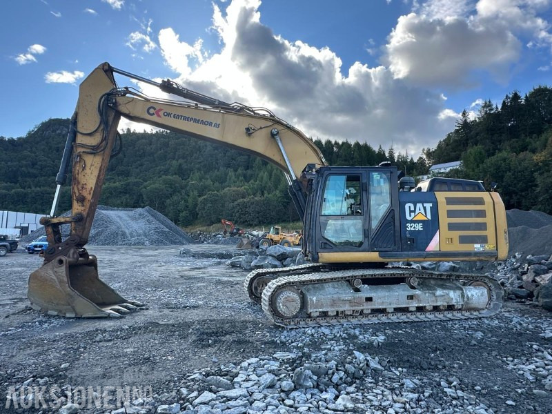 2014 Cat 329 EL Gravemaskin - 13640 Timer - Bunkringspumpe - Kamera - Ekskavaator: pilt 2 2014 Cat 329 EL Gravemaskin - 13640 Timer - Bunkringspumpe - Kamera - Ekskavaator: pilt 2