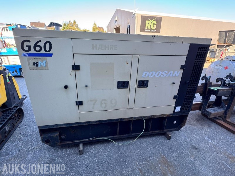 2014 Doosan G60 generator - Ehitusseade: pilt 2 2014 Doosan G60 generator - Ehitusseade: pilt 2