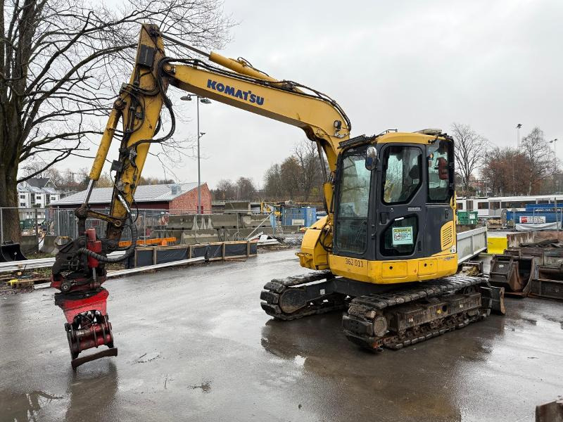 2014 Komatsu PC78-8US gravemaskin, tiltrotator, klype, flere skuffer, pigghammer, lavt timetall! - Ekskavaator: pilt 1 2014 Komatsu PC78-8US gravemaskin, tiltrotator, klype, flere skuffer, pigghammer, lavt timetall! - Ekskavaator: pilt 1
