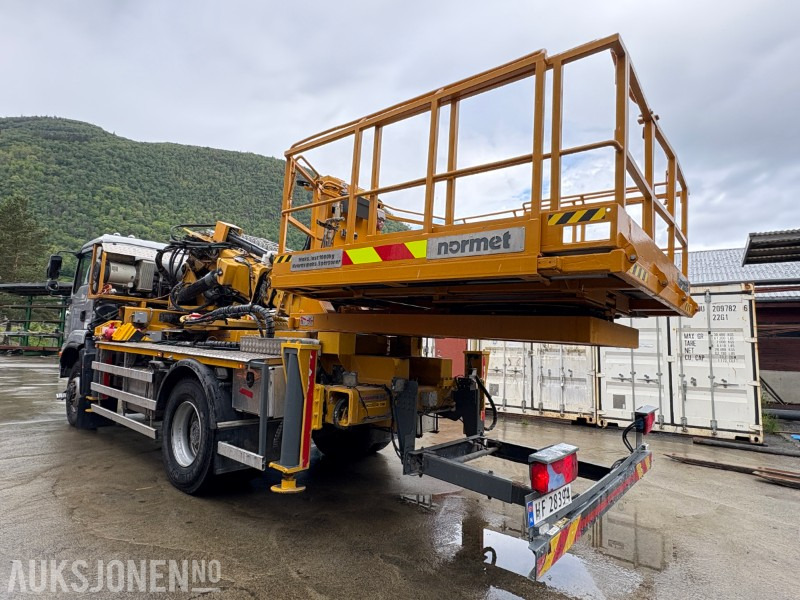 2014 MAN TGM 18.340 Normet Esslift 810 liftbil - 15 888 km - Nöörtõstukiga veoauto: pilt 4 2014 MAN TGM 18.340 Normet Esslift 810 liftbil - 15 888 km - Nöörtõstukiga veoauto: pilt 4