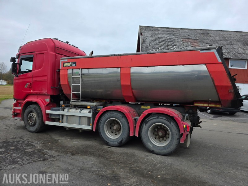 Kallurauto 2014 Scania R 580 asfaltbil/tippbil: pilt 10
