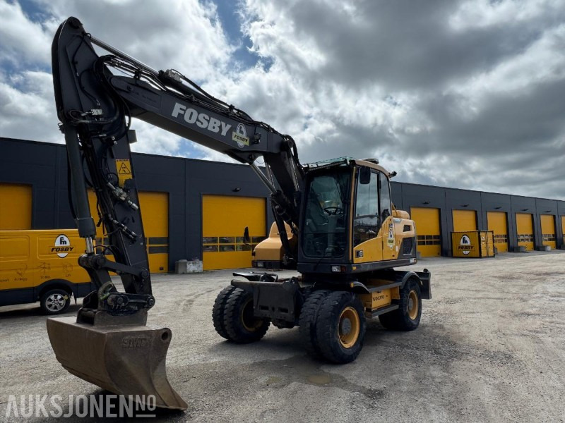 2014 Volvo EW140D hjulgraver m/ Rototilt R4, S60-feste - Ekskavaator: pilt 1 2014 Volvo EW140D hjulgraver m/ Rototilt R4, S60-feste - Ekskavaator: pilt 1