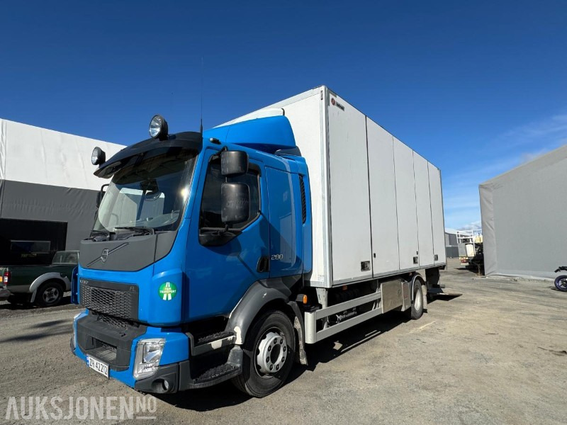 2014 Volvo FL280 4x2 Skapbil - Zepro 2T Bakløft - Varme i skap - Full åpning - Service - 130169KM - Kasti veoauto: pilt 1 2014 Volvo FL280 4x2 Skapbil - Zepro 2T Bakløft - Varme i skap - Full åpning - Service - 130169KM - Kasti veoauto: pilt 1