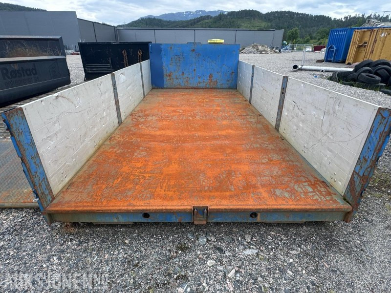 2015 GMM Kranflak på krokløftramme med Aluminiumskarmer - Multilift konteiner: pilt 5 2015 GMM Kranflak på krokløftramme med Aluminiumskarmer - Multilift konteiner: pilt 5