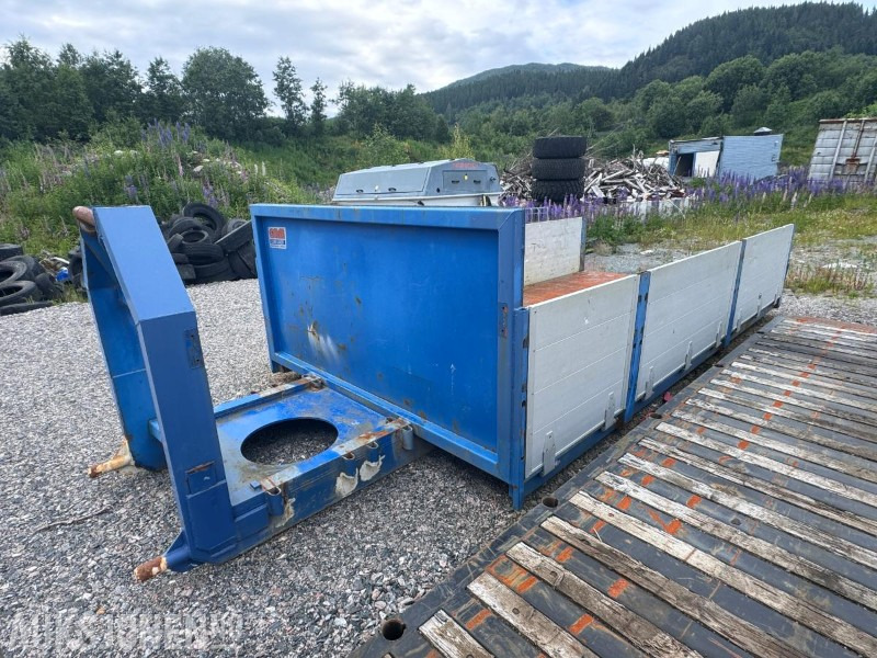 2015 GMM Kranflak på krokløftramme med Aluminiumskarmer - Multilift konteiner: pilt 3 2015 GMM Kranflak på krokløftramme med Aluminiumskarmer - Multilift konteiner: pilt 3