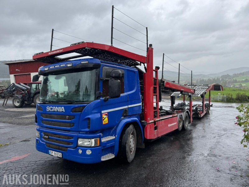 2015 Scania P 450 biltransport med henger / EU-godkjent - Treilerveoauto: pilt 1 2015 Scania P 450 biltransport med henger / EU-godkjent - Treilerveoauto: pilt 1