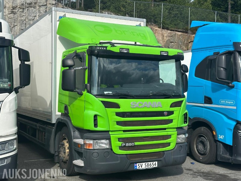 2015 Scania P-serie 280 4*2 - skapbil med løftelem og ryggekamera - Kasti veoauto: pilt 5 2015 Scania P-serie 280 4*2 - skapbil med løftelem og ryggekamera - Kasti veoauto: pilt 5