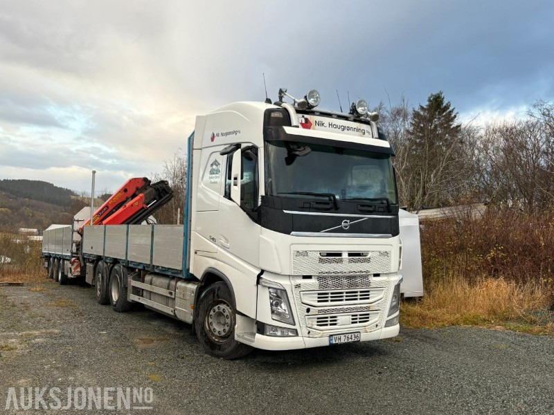 2015 VOLVO FH540 6X2 Euro6 Kranbil med Palfinger PK16502 - Kraanaga veoauto: pilt 3 2015 VOLVO FH540 6X2 Euro6 Kranbil med Palfinger PK16502 - Kraanaga veoauto: pilt 3