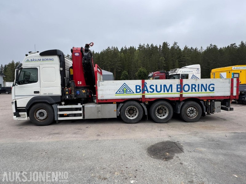 2015 Volvo FM 500 kranbil / 8x4 / HMF 5020-K6 kran med jibb / 88464 km - Kraanaga veoauto: pilt 2 2015 Volvo FM 500 kranbil / 8x4 / HMF 5020-K6 kran med jibb / 88464 km - Kraanaga veoauto: pilt 2