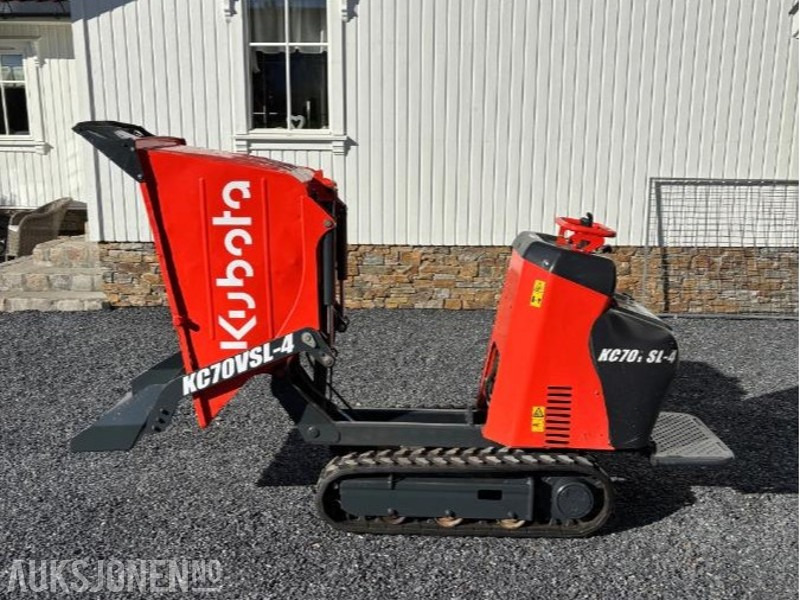 2016 Kubota KC70 VSL-4 - Selvlastende minidumper - Kallur: pilt 2 2016 Kubota KC70 VSL-4 - Selvlastende minidumper - Kallur: pilt 2