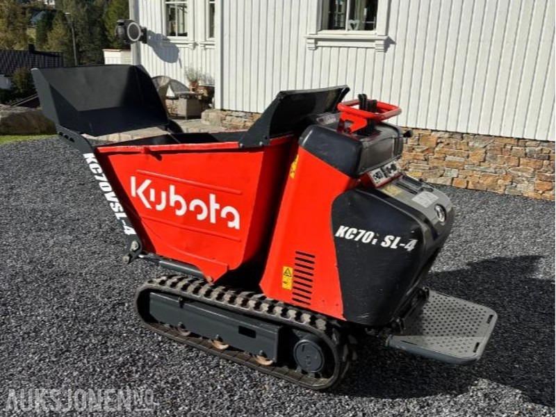 2016 Kubota KC70 VSL-4 - Selvlastende minidumper - Kallur: pilt 1 2016 Kubota KC70 VSL-4 - Selvlastende minidumper - Kallur: pilt 1