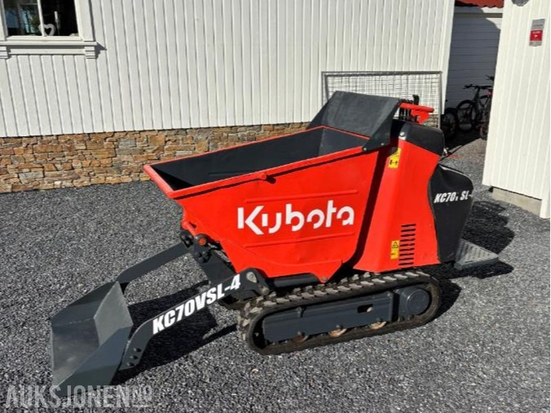 2016 Kubota KC70 VSL-4 - Selvlastende minidumper - Kallur: pilt 3 2016 Kubota KC70 VSL-4 - Selvlastende minidumper - Kallur: pilt 3